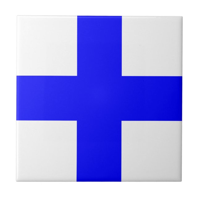 XRAY BLUE CROSS TILE (Front)