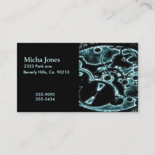 Xray Flash Mechanical Gearing Business Card