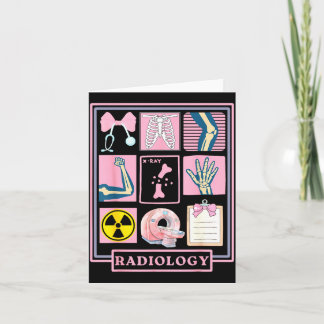 Xray rad tech radiology healthcare appreciation card