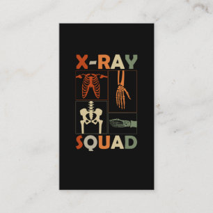 Xray Skeleton Bones Radiologist Funny Radiology Business Card