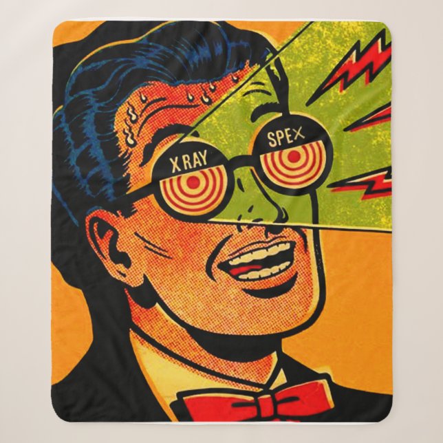 Xray Spex Sherpa Blanket (Front)