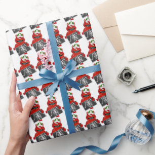 Xray Tech cartoon wrapping paper