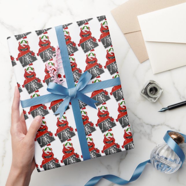 Xray Tech cartoon wrapping paper (Gifting)