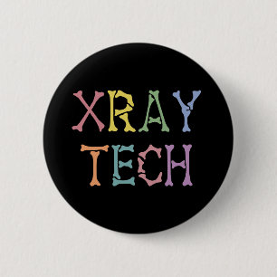 Xray Tech X-ray Technologist gifts 2 Inch Round Button