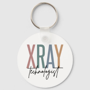 Xray Tech X-ray Technologist Multicolored gifts Keychain