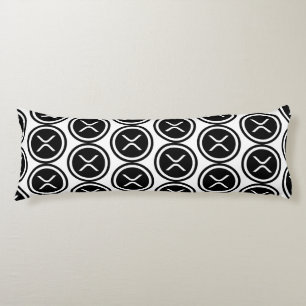 XRP Coin Logo Body Pillow