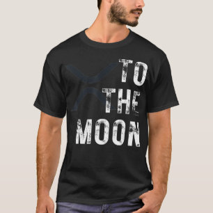 XRP Coin To The Moon XRP Crypto T-Shirt
