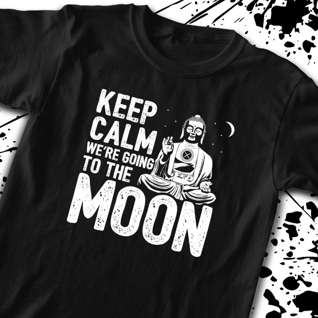 XRP Cryptocurrency To The Moon Keep Calm Crypto T-Shirt (Creator Uploaded)
