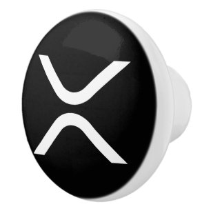 XRP Logo Ceramic Knob