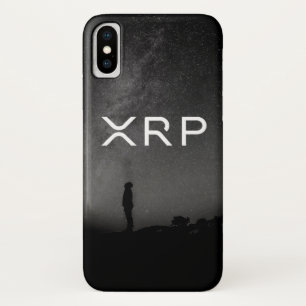 XRP Ripple black grey milky way phone case