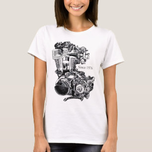 XT 500 Engine 1 T-Shirt