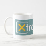 XtraMath Large Logo Mug<br><div class="desc">White XtraMath logo with our chalkboard-green background.</div>