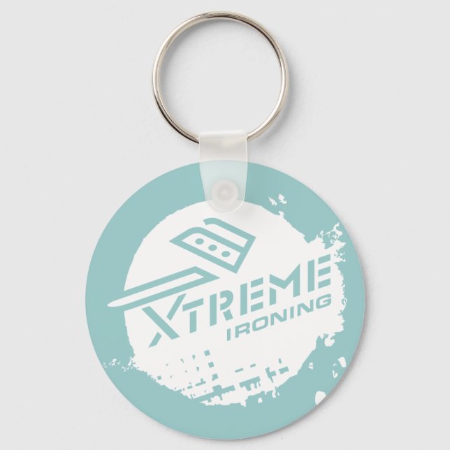 Xtreme Ironing Keychain 5 (Front)