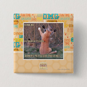 Xtreme PattyCake Challenge 2 Inch Square Button