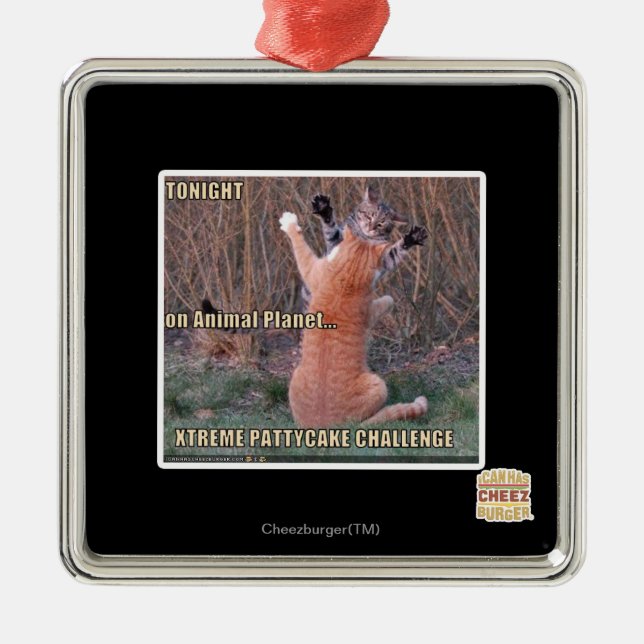 Xtreme PattyCake Challenge Metal Ornament (Front)