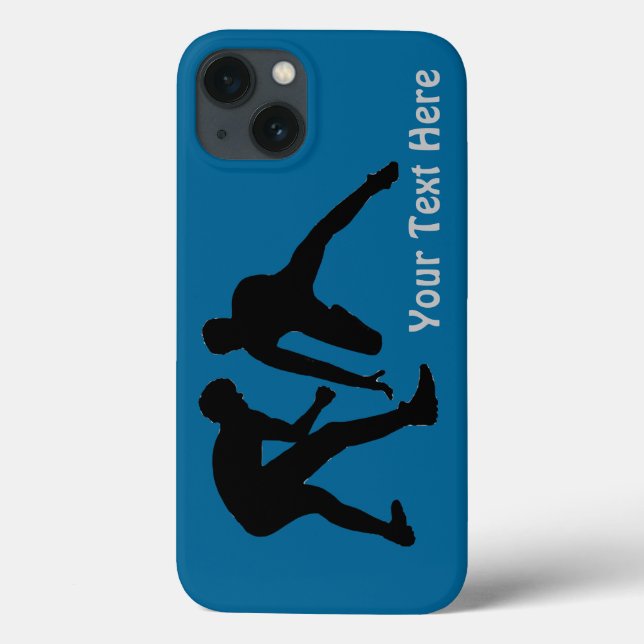 XTreme Tough Wrestling iPhone Cases with Your Text (Back)