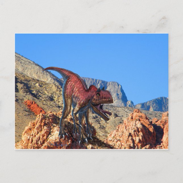 Xuanhanosaurus Dinosaur Postcard (Front)