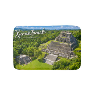 Xunantunich Belize Mayan archaeological sight Bath Mat