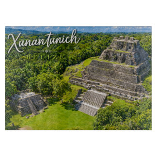 Xunantunich Belize Mayan archaeological sight Cutting Board