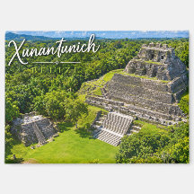 Xunantunich Belize Mayan archaeological sight
