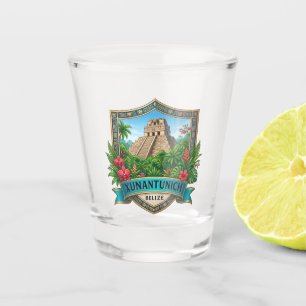 Xunantunich Belize Shot Glass