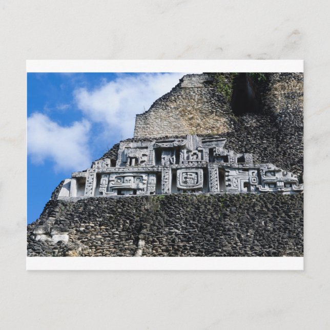 Xunantunich Mayan Ruin in Belize Postcard (Front)