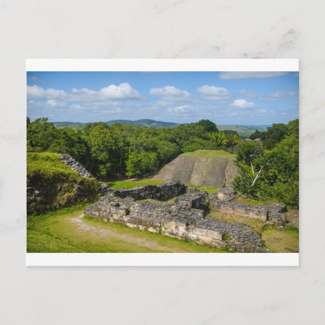Xunantunich Mayan Ruin in Belize Postcard (Front)