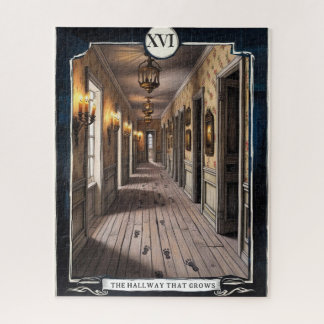 XVI The Growing Hallway – It Knows, Tarot Jigsaw Puzzle
