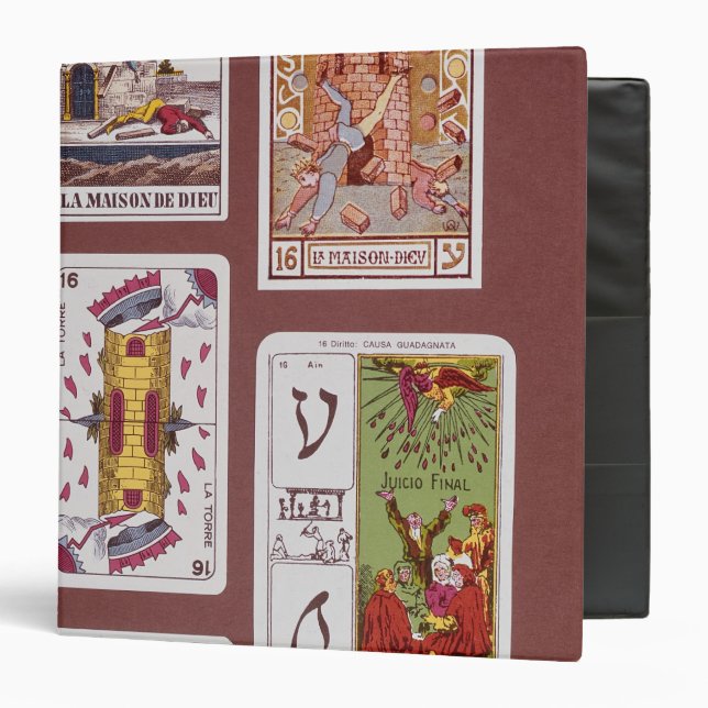 XVI The Tower of Destruction Binder (Front/Inside)