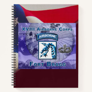  XVIII Airborne Corps Gift Notebook