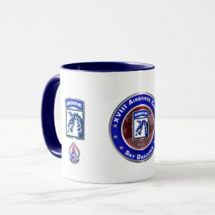 XVIII Airborne Corps Sky Dragons Mug