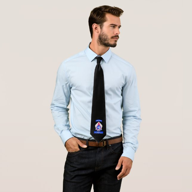 XVIII Airborne Corps “Sky Dragons” Tie (In Situ)