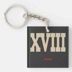 XVIII KEYCHAIN