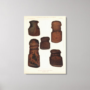 XVIII Stone implements, New Mexico Canvas Print
