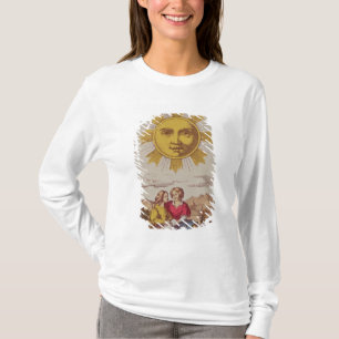 XVIIII Le Soleil, French tarot card of the Sun T-Shirt