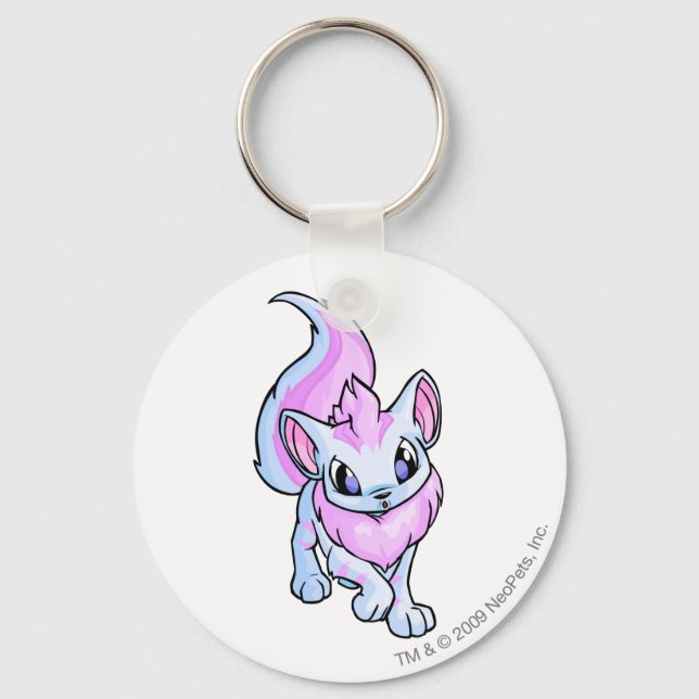 Xweetok Striped Keychain (Front)