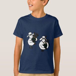 XX- Awesome Sheep Playing Bagpipes T-Shirt