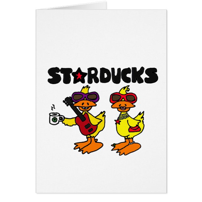XX bande dessinée de canard de Starducks (Devant)