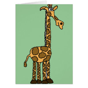 XX bande dessinée drôle de girafe
