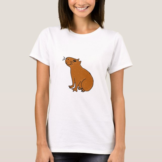 XX- Capybara Art T-Shirt (Front)
