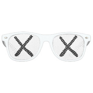 XX Eyes - "Crossed Out Eyes" Sunglasses