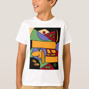 XX- Funny Abstract Art Dachshund T-Shirt