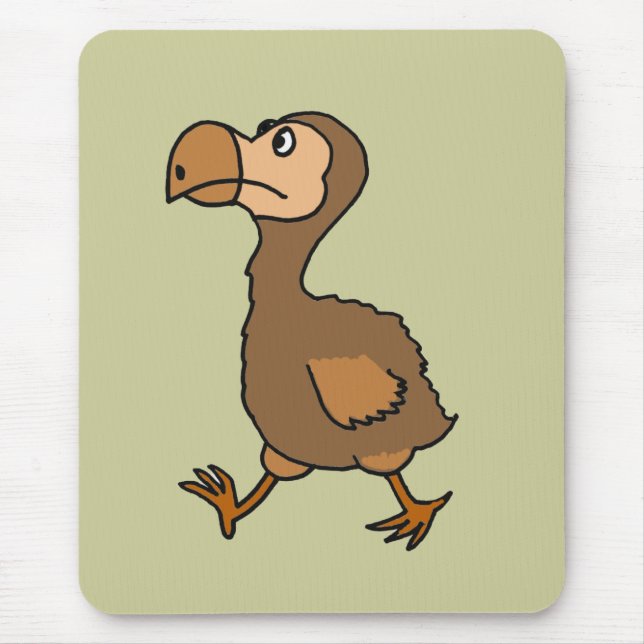 XX- Hilarious Dodo Bird Design Mouse Pad (Front)