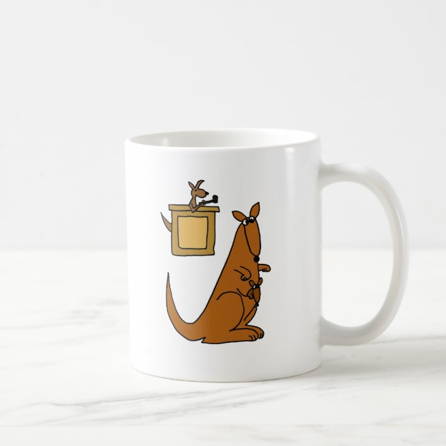 XX- Kangaroo Court Cartoon Coffee Mug (Right)