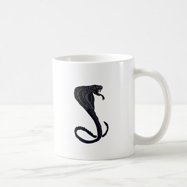 XX- King Cobra Snake Design Coffee Mug (Right)