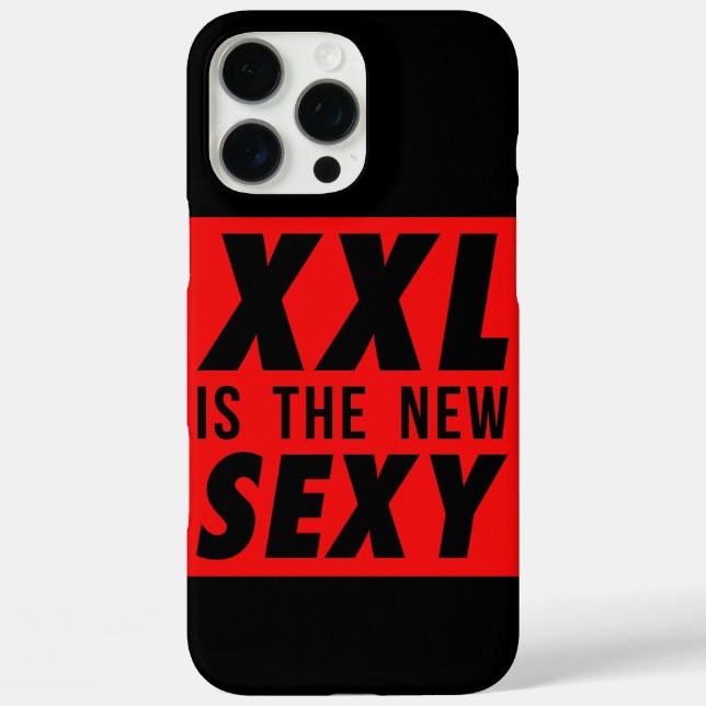 XXL is the new sexy Case-Mate iPhone Case (Back)
