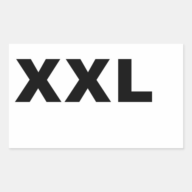 XXL STICKER (Front)