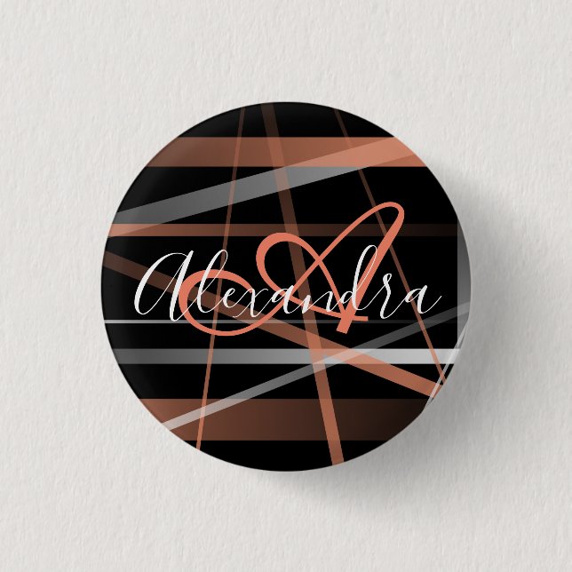 xxx 1 inch round button (Front)