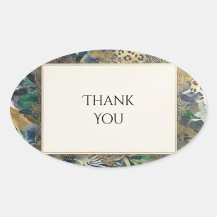 xxx oval sticker