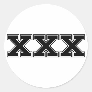 XXX Sticker